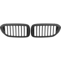 BMW 5-Serie G30/G31 17-20 Enkelribbad Mattsvart Sportgrill / Njurar Performance-Look DIEDERICHS